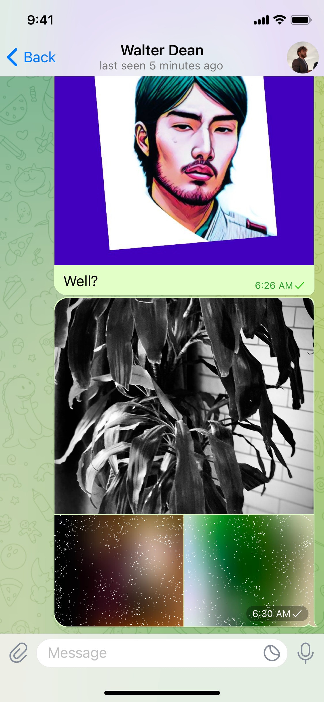 Telegram iOS screen 367