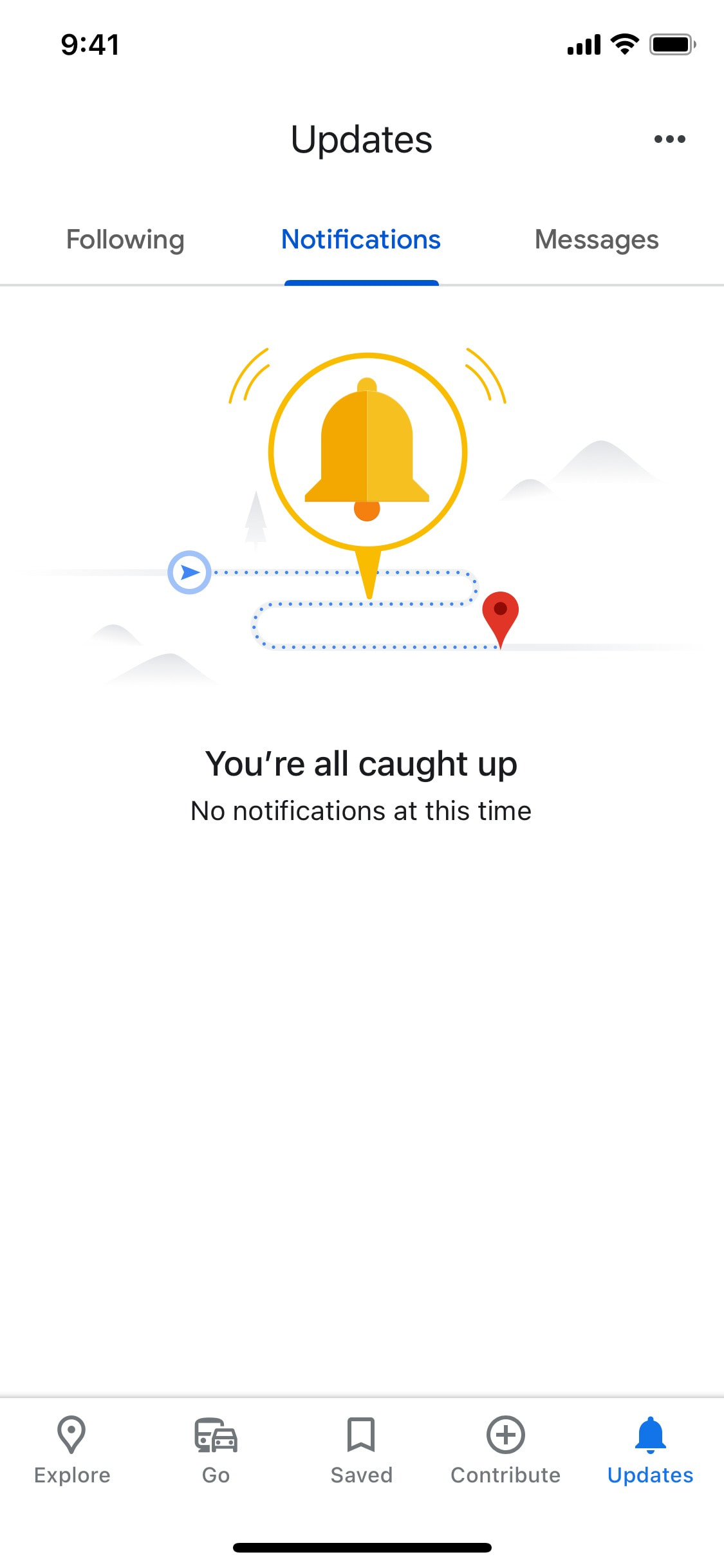 Google Maps iOS screen 65