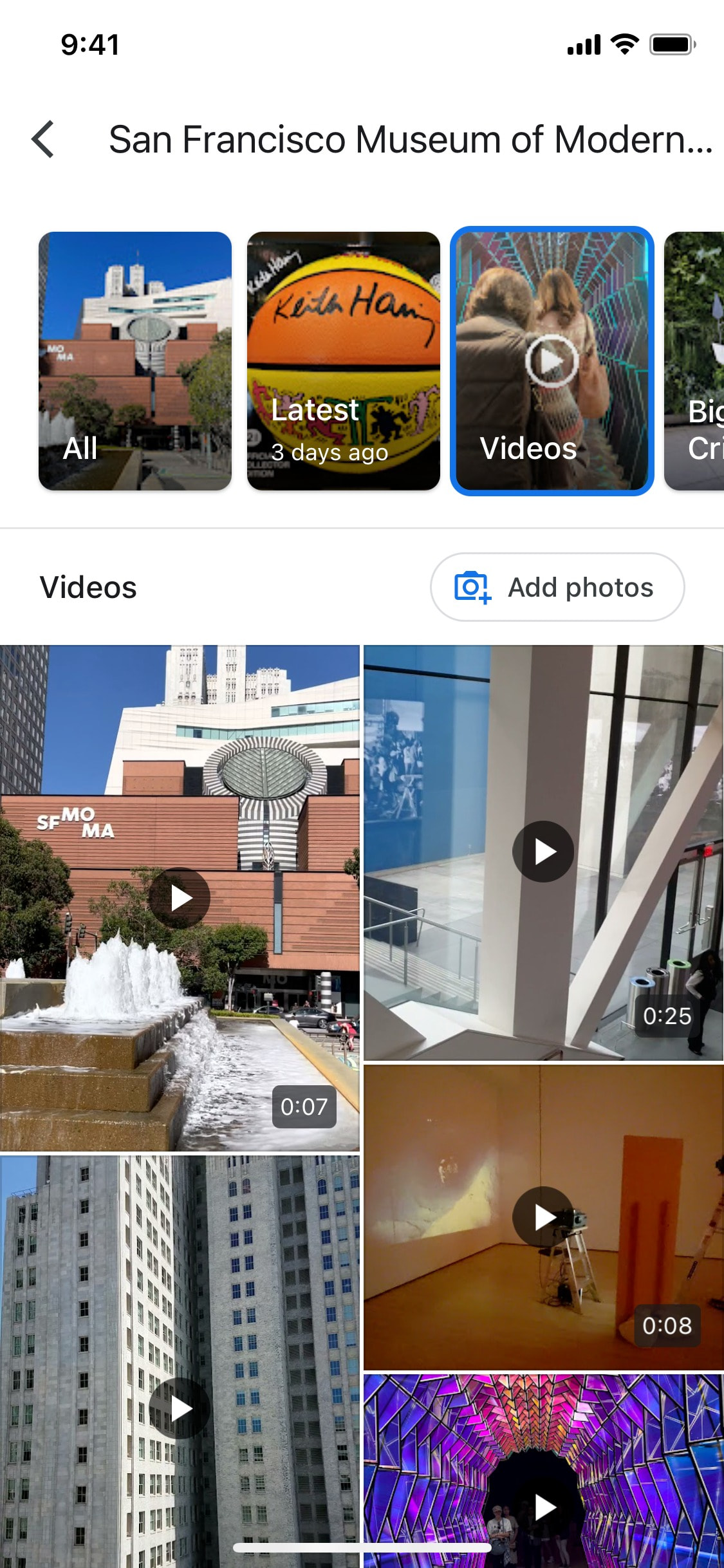Google Maps iOS screen 606