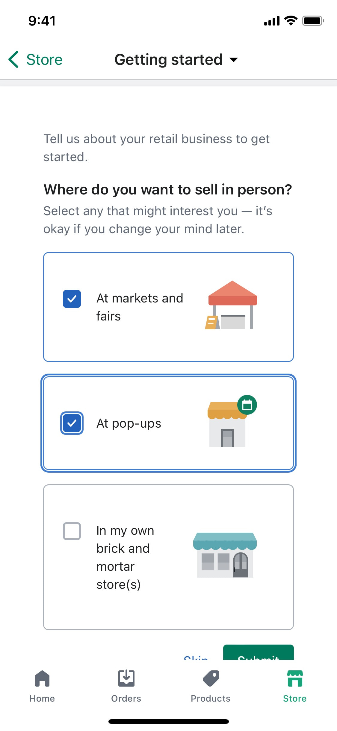 Shopify iOS screen 509