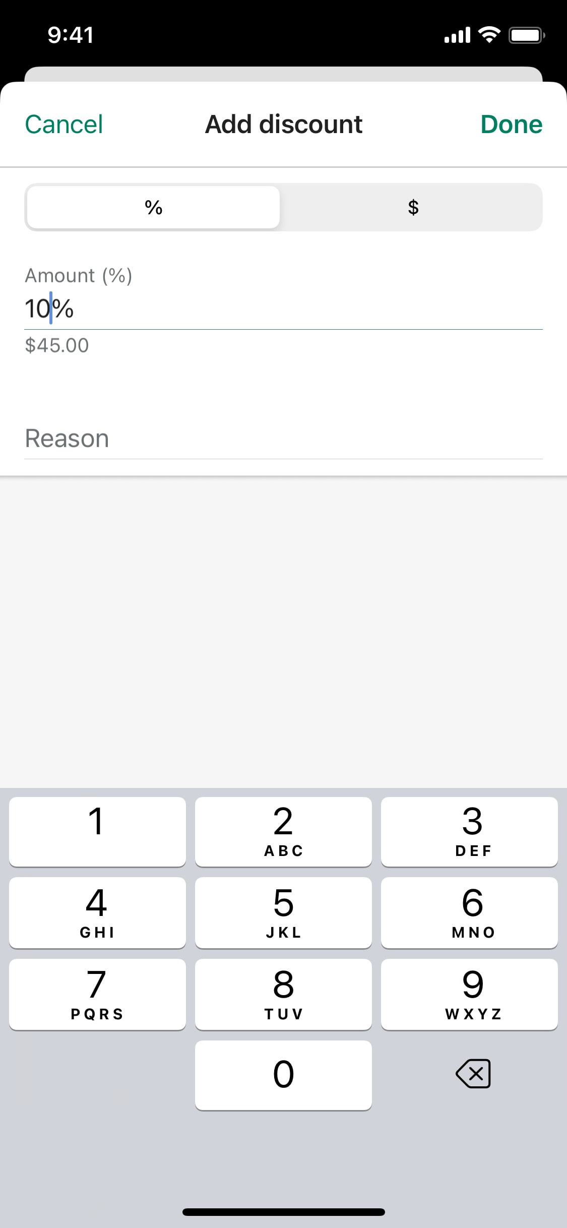 Shopify iOS screen 213