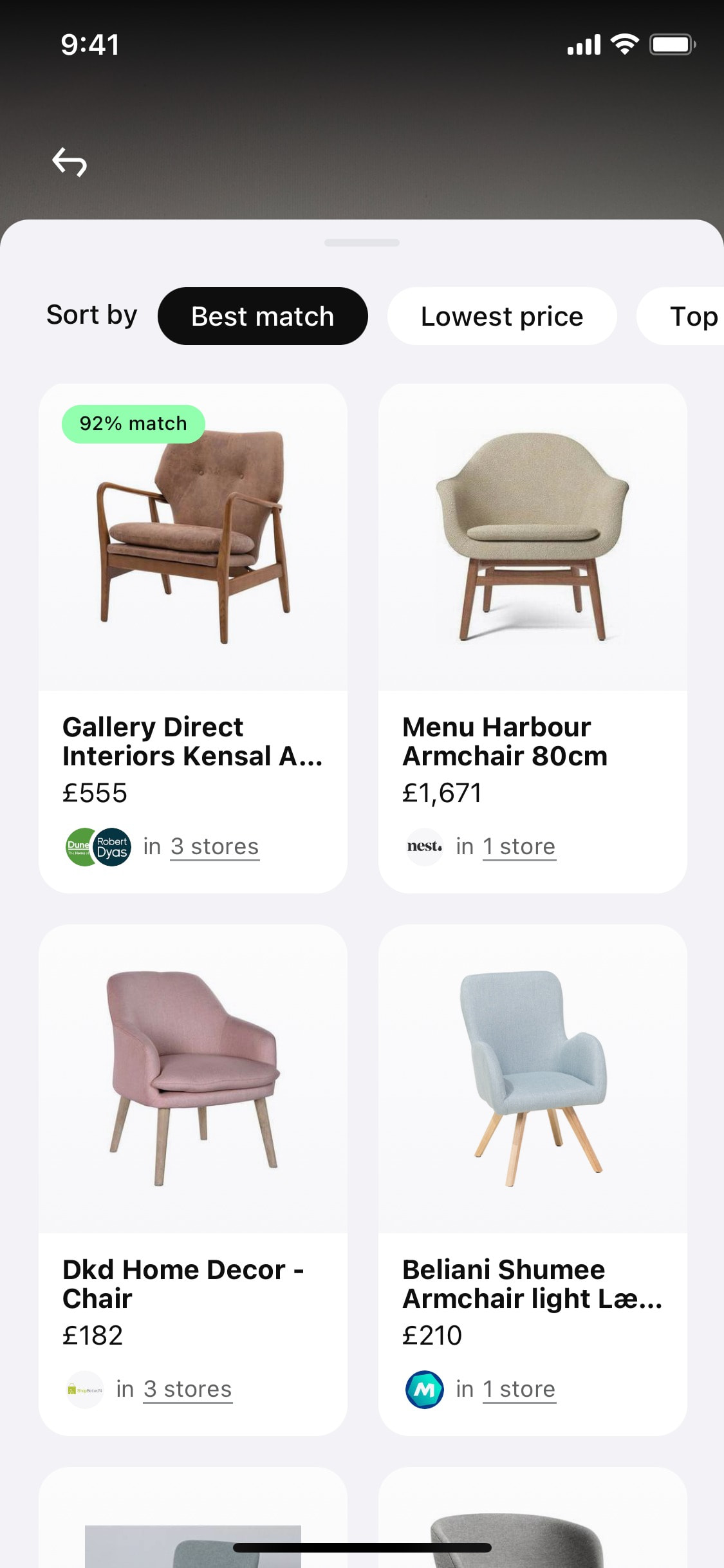 Klarna iOS screen 14