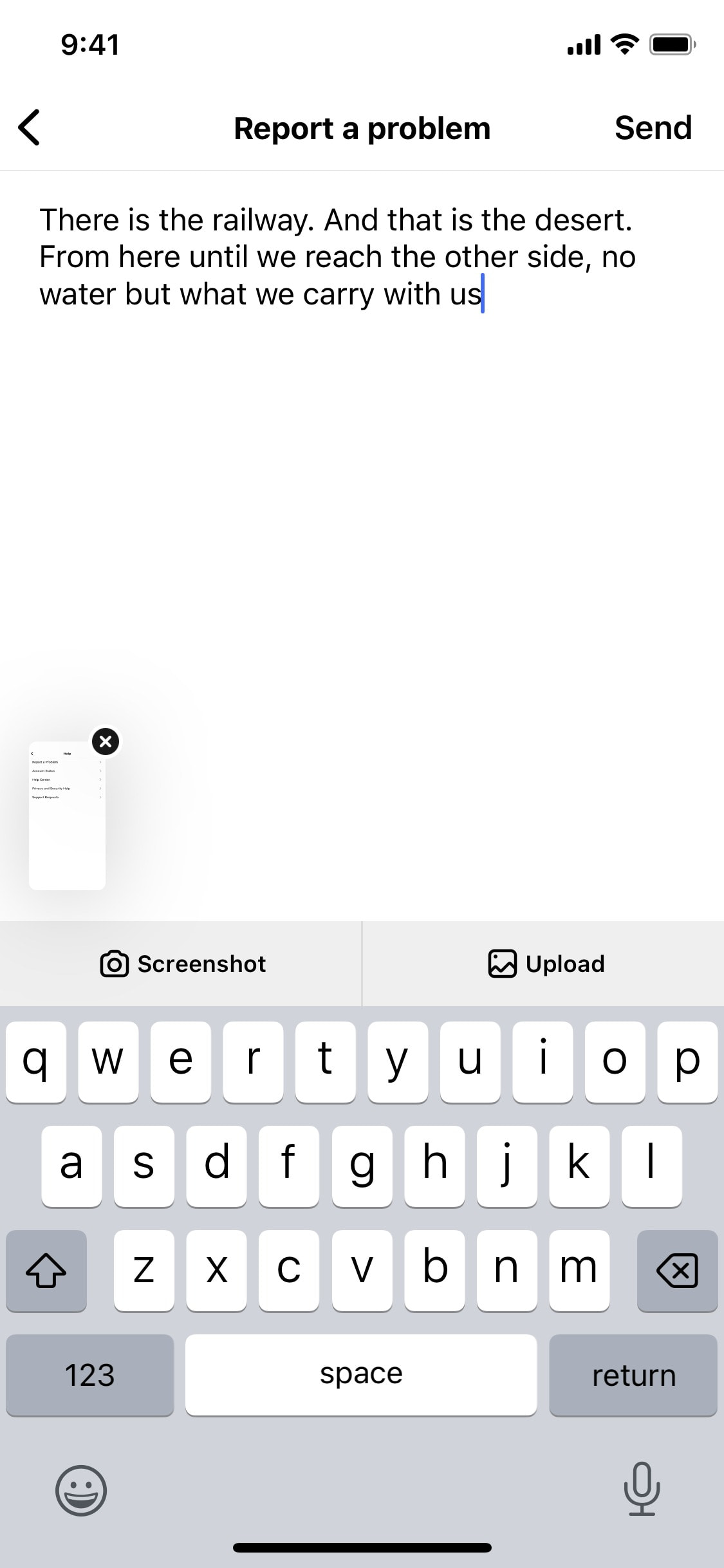 Instagram iOS screen 525