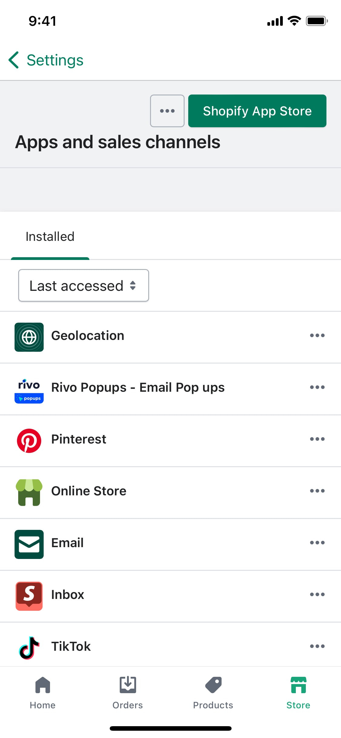 Shopify iOS screen 372