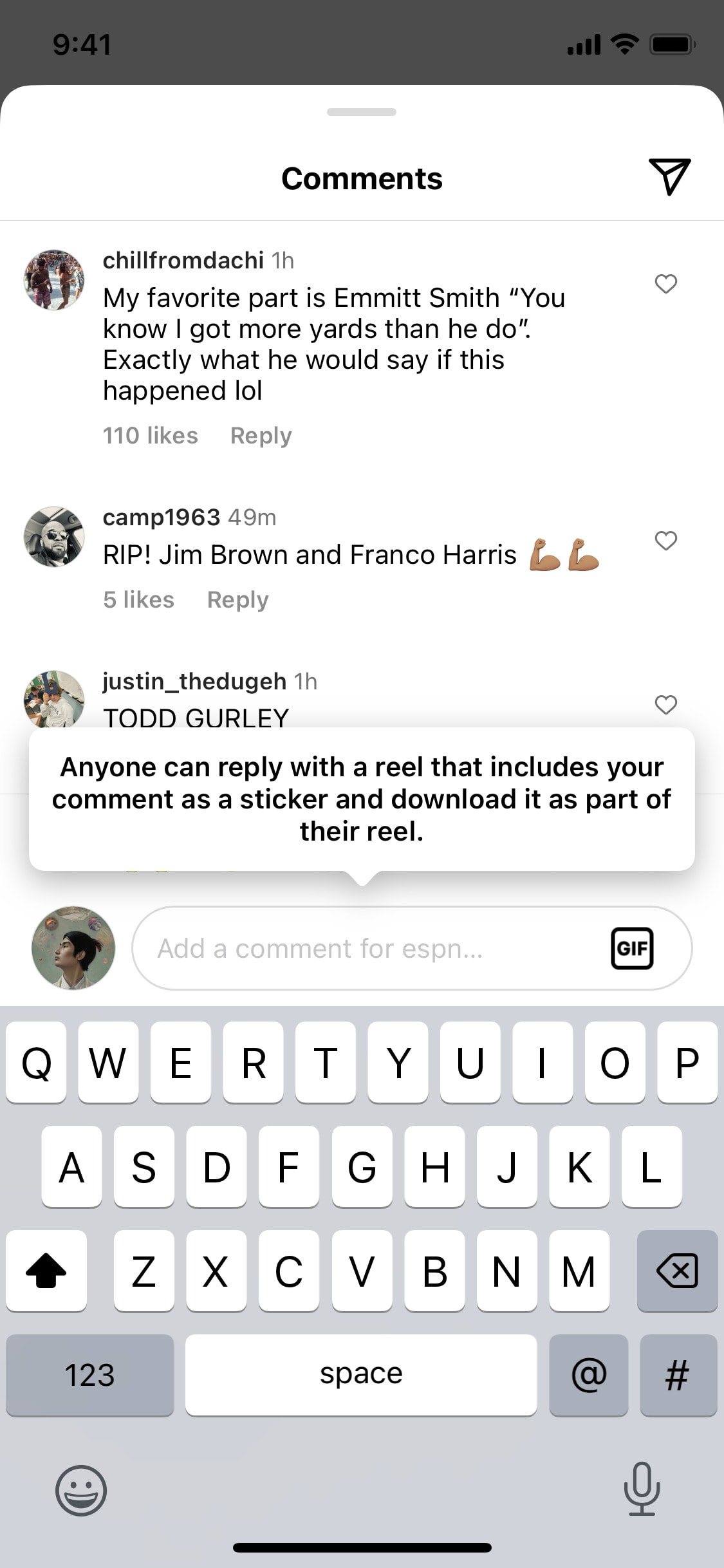 Instagram iOS screen 224