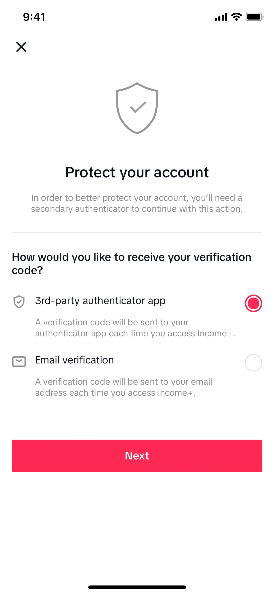 TikTok iOS screen 626