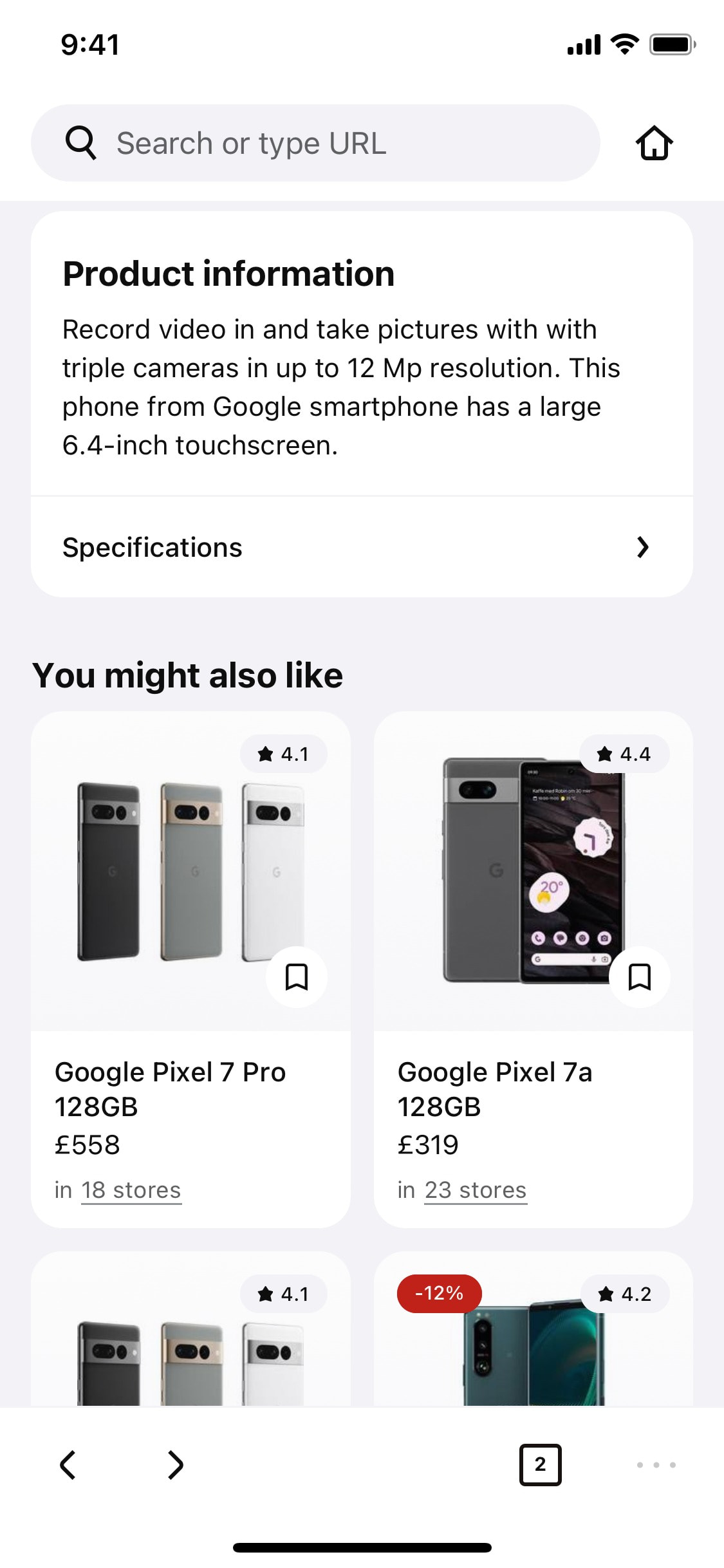 Klarna iOS screen 403