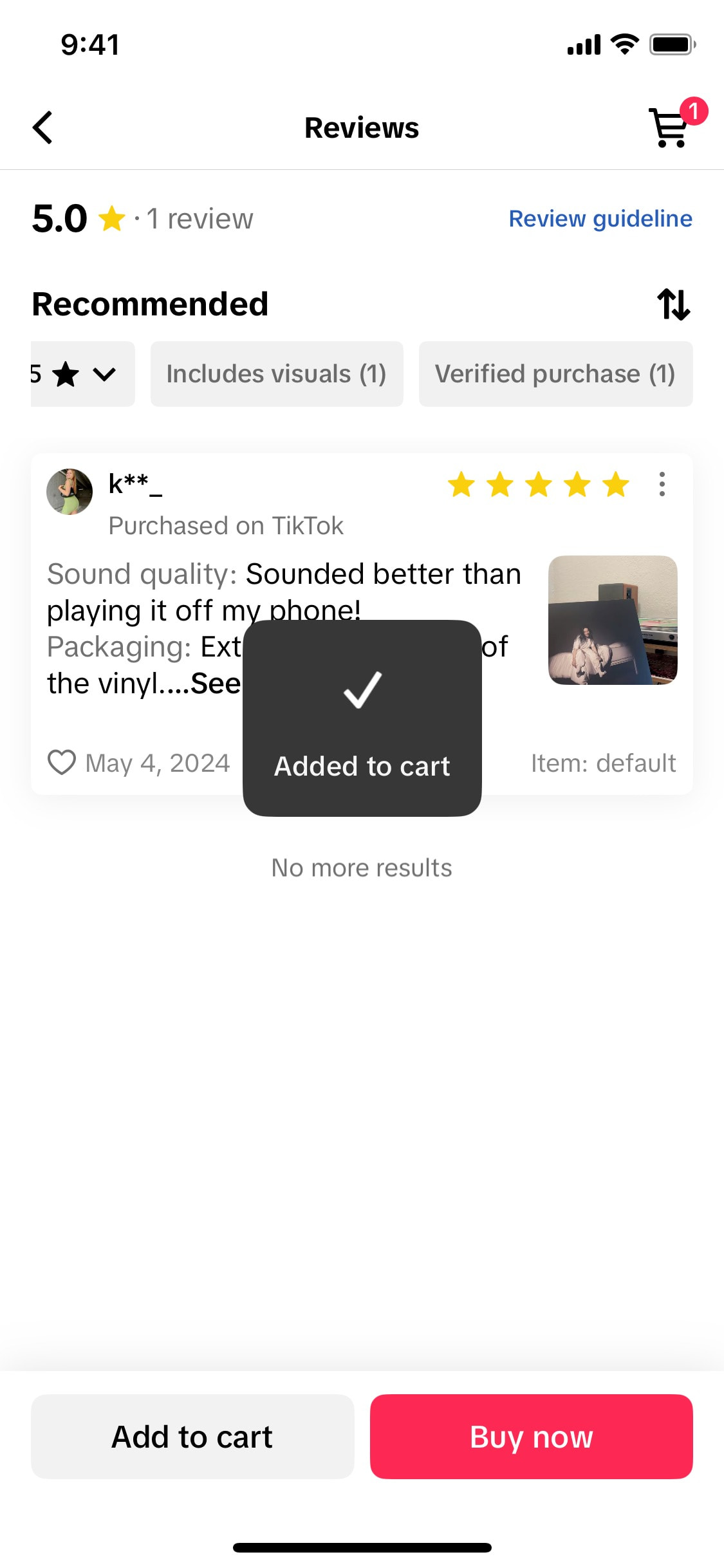 TikTok iOS screen 61