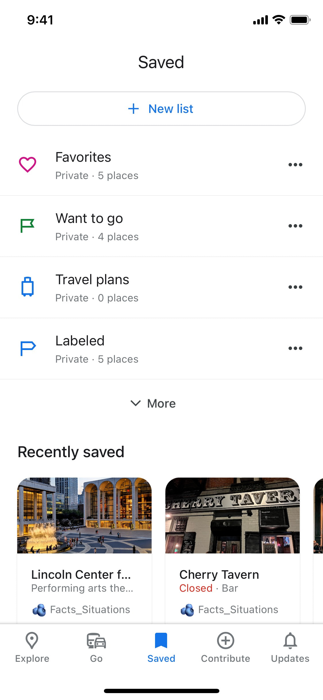 Google Maps iOS screen 271