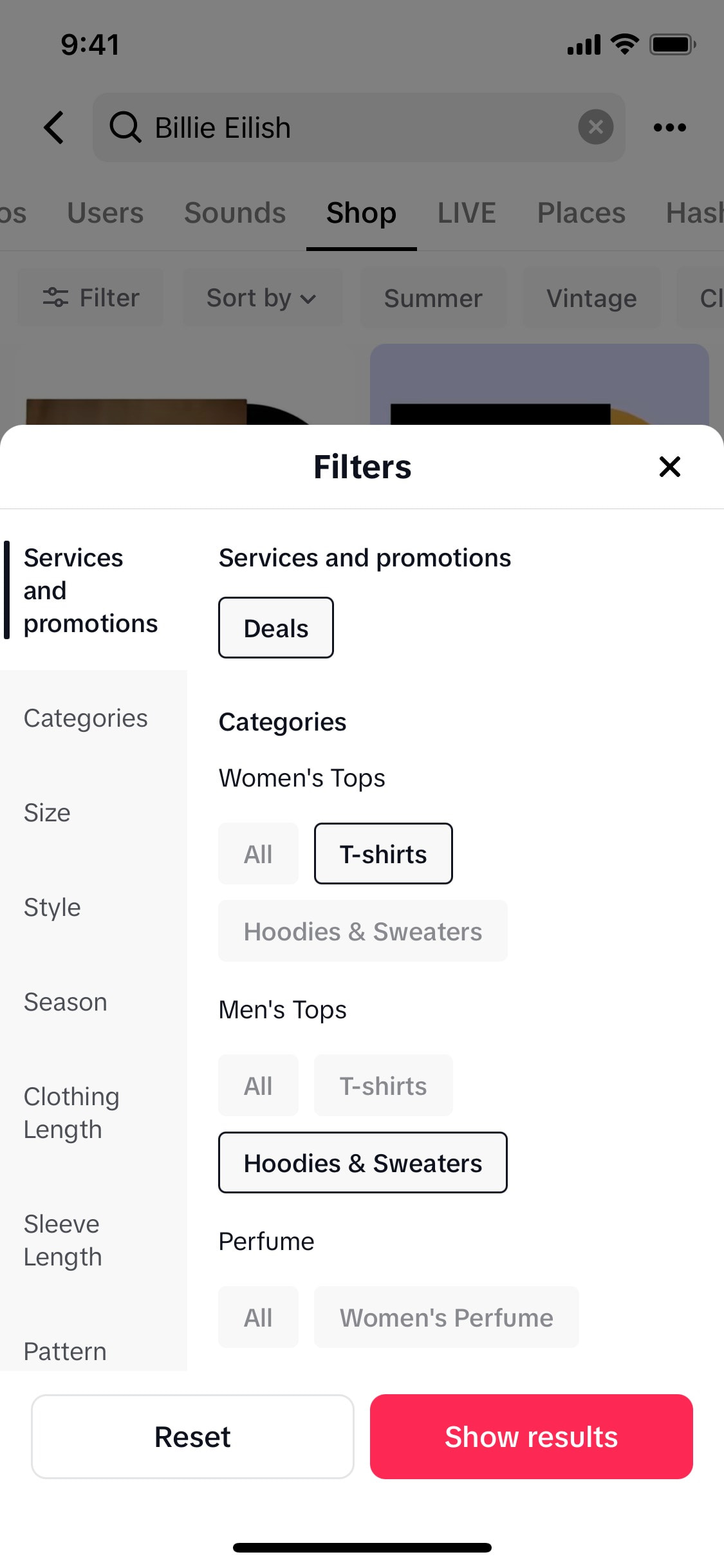 TikTok iOS screen 823