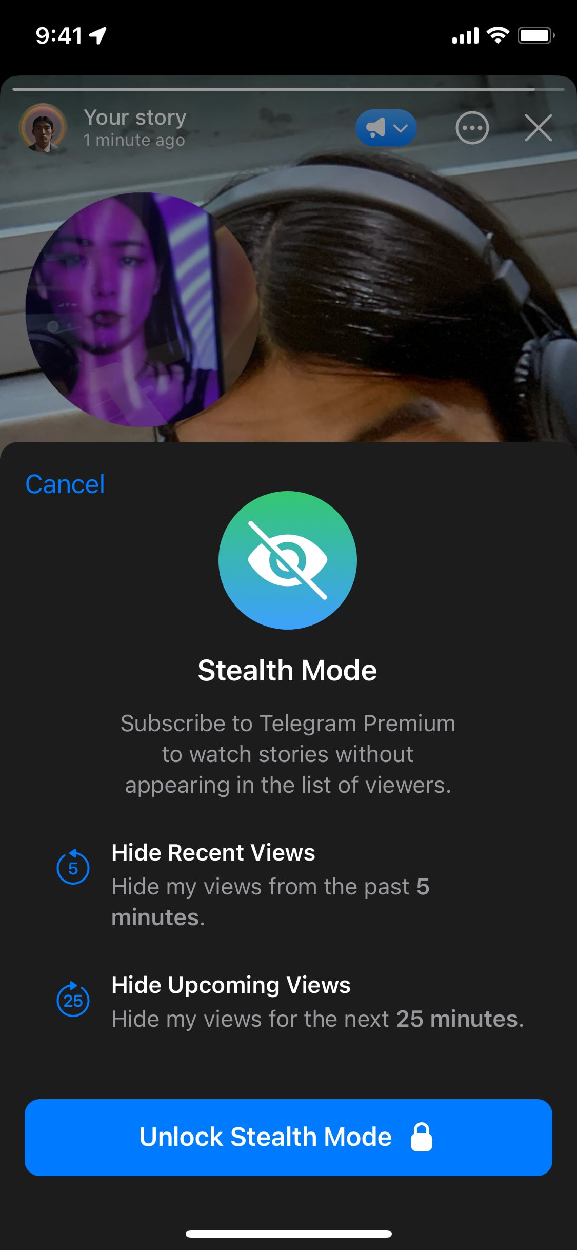 Telegram iOS screen 61