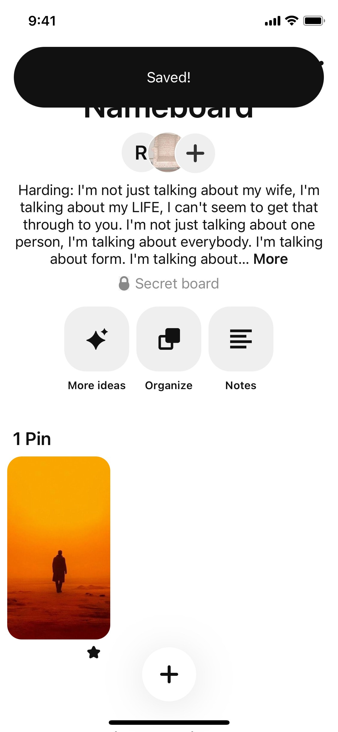 Pinterest iOS screen 225