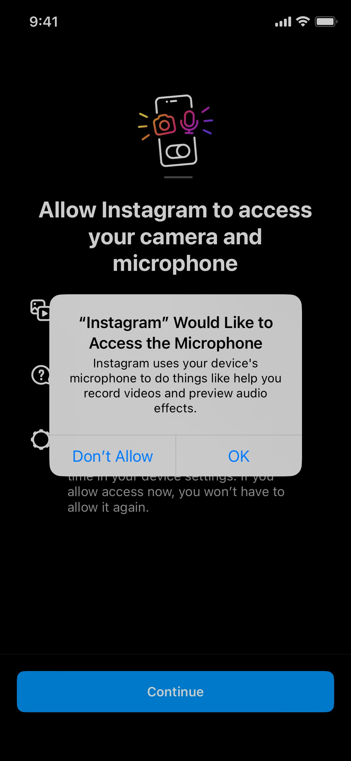 Instagram iOS screen 54