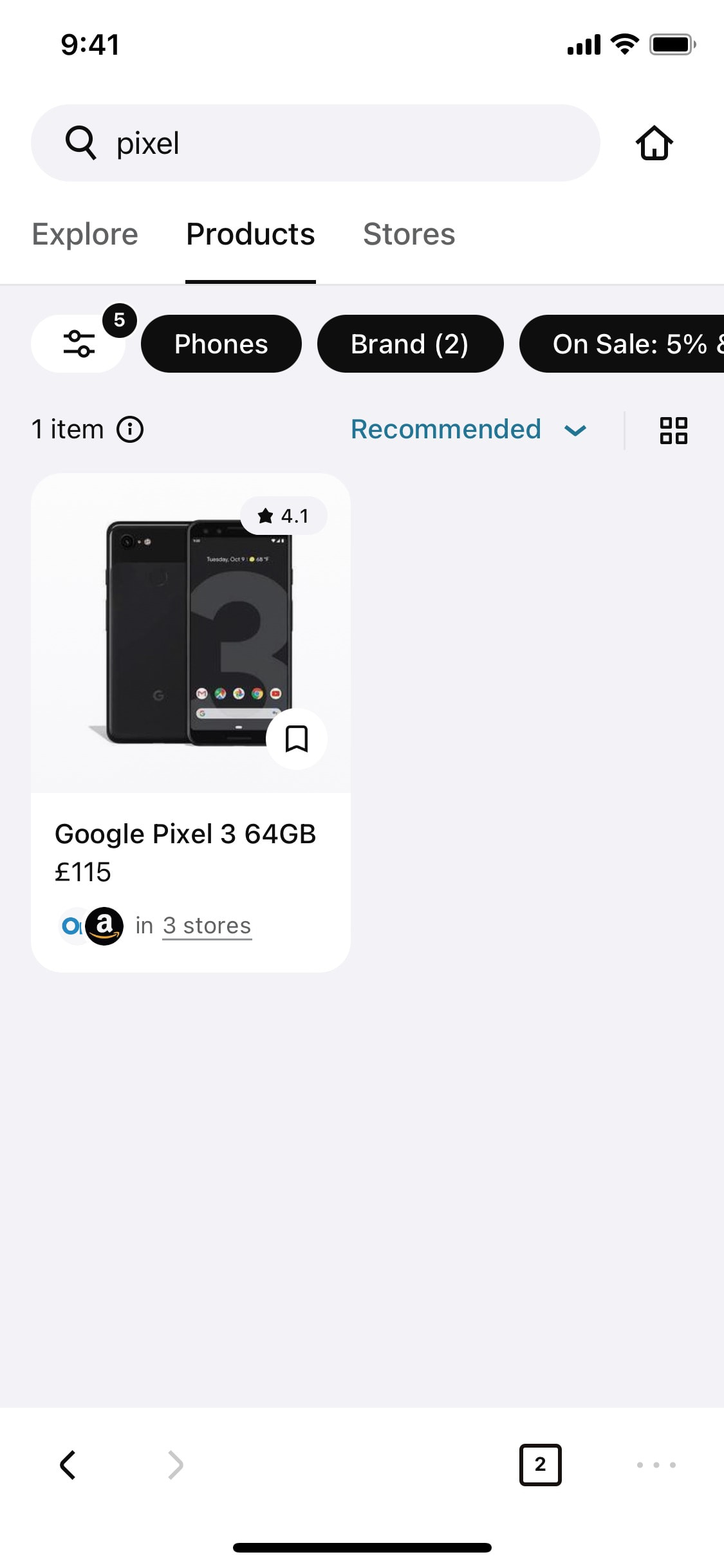 Klarna iOS screen 432
