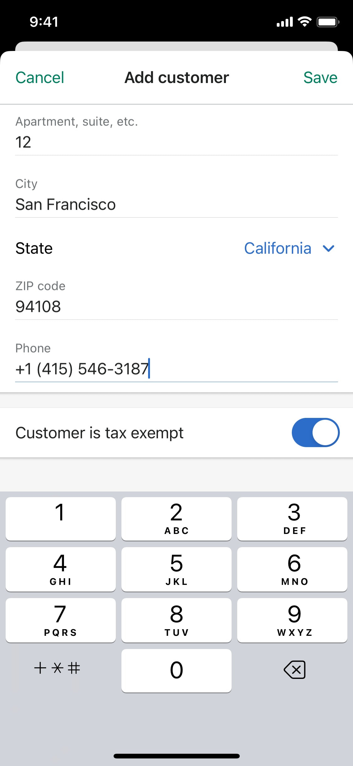 Shopify iOS screen 218