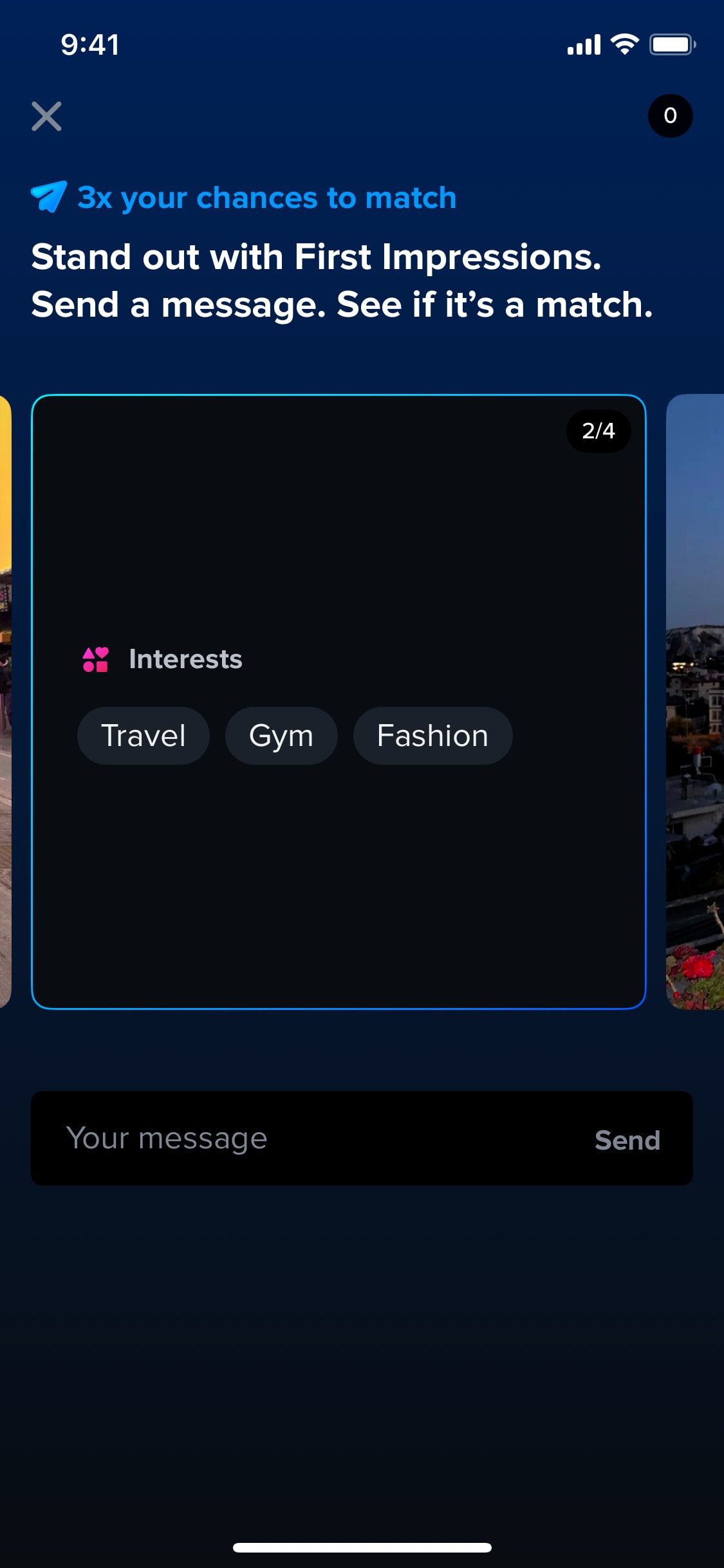 Tinder iOS screen 202